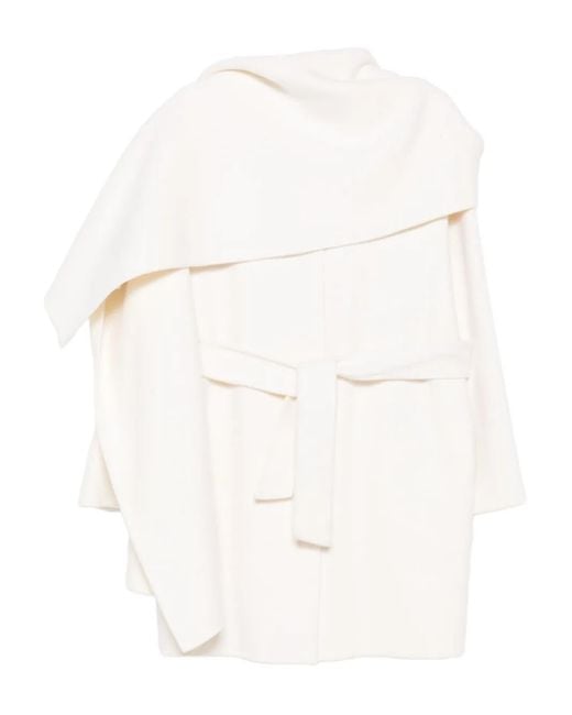 P.A.R.O.S.H. White Wool coat