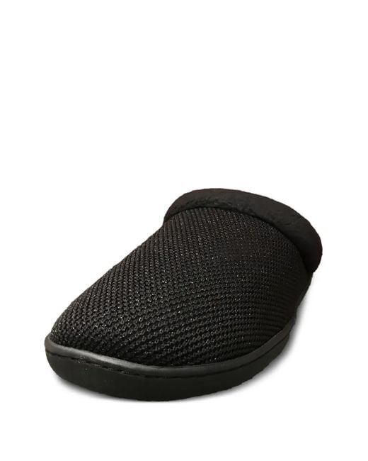 Clarks Black Lenox Dream Slippers