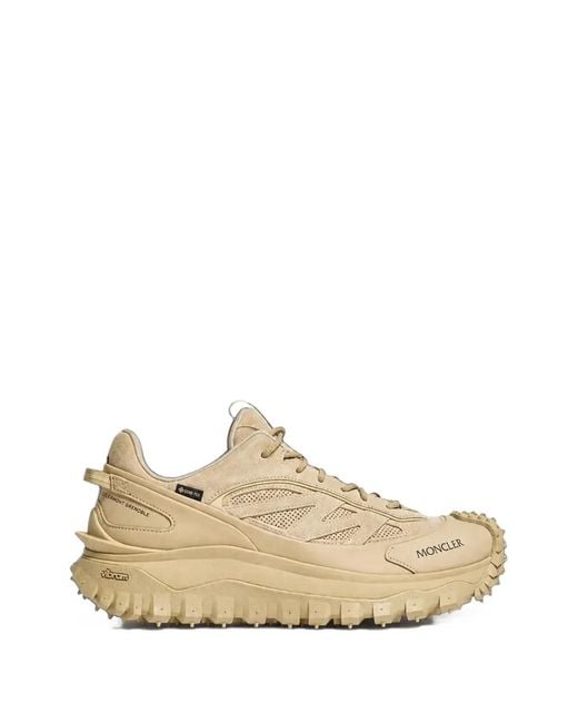 Moncler Natural Trailgrip Apex Craft Gtx Panelled Sneakers