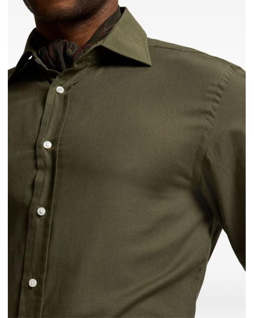 メンズ Ralph Lauren ロングスリーブ シャツ Green