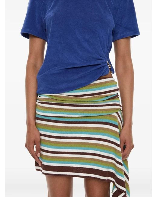 Christopher Esber Blue Orbit Crew Neck T-Shirt