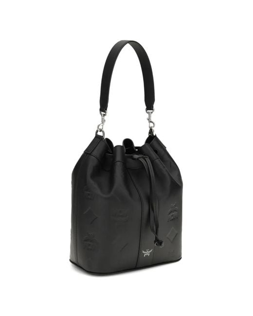 MCM Black Sac Seau Dessau Médium