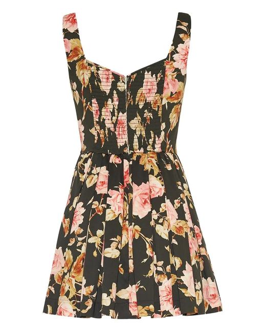 Cara Cara Black Basil Midi Dress