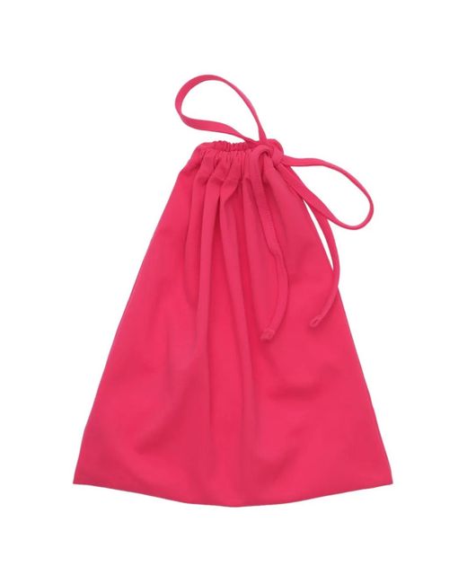 Burberry Pink Check Trim Bikini Top