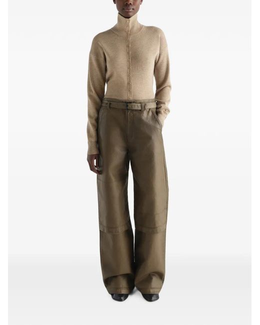 Lemaire Natural Buttoned Top
