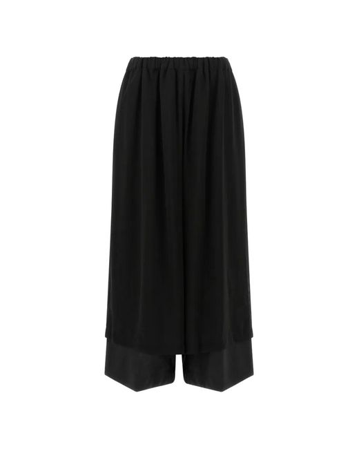 Comme des Garçons Black Pantalon À Design Superposé