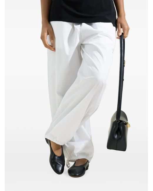 Totême  Black Slip Leather Ballets