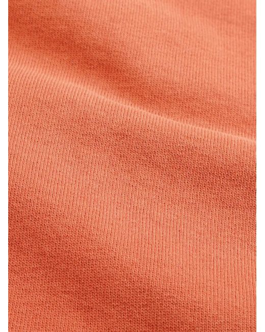 Sporty & Rich Sweater Met Ronde Hals in het Orange