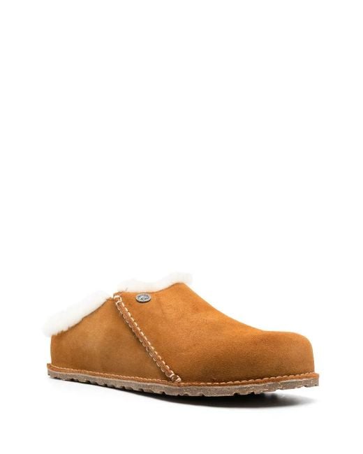 Birkenstock Brown Zermatt Premium Slippers for men