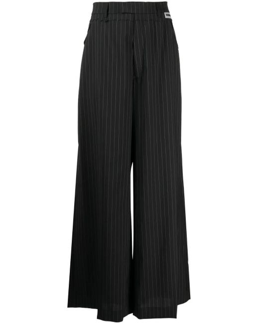 Pantalon Ample À Fines Rayures Vetements pour homme en coloris Black