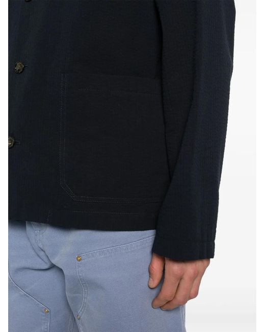 A.P.C. Blue Veste Brest for men