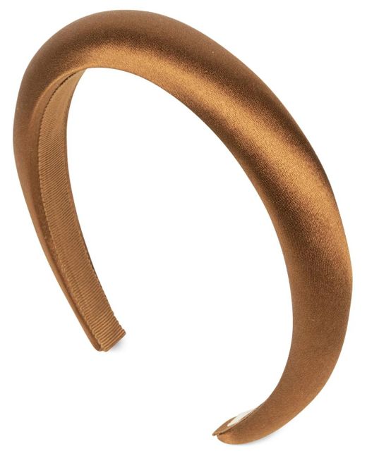 Jennifer Behr White Tori Silk Headband