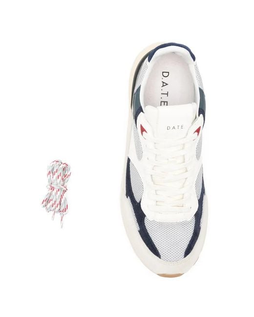 Date White Fuga 20' Panelled Sneakers for men