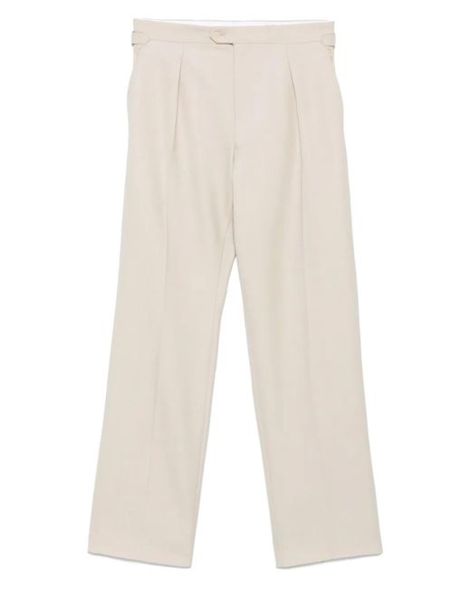Fursac Wollen Broek in het White voor heren