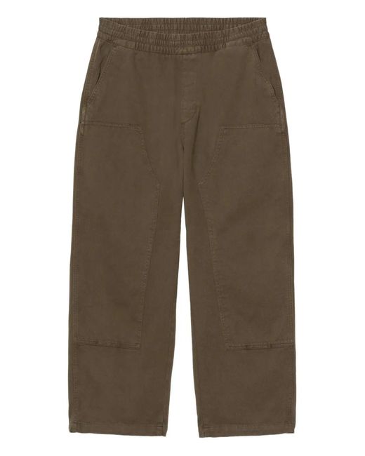 Carhartt Green Walker Twill Trousers for men