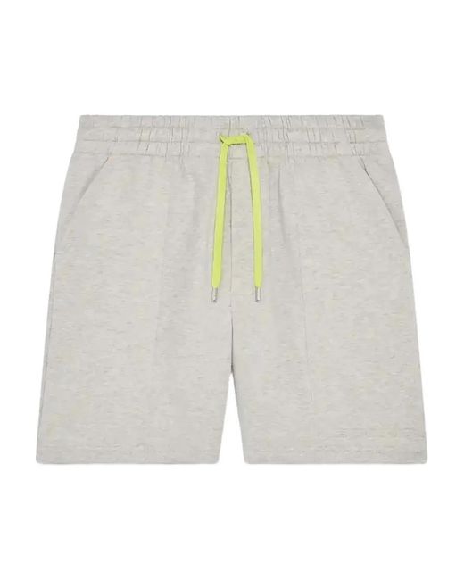 Casablanca White Drawstring Shorts for men