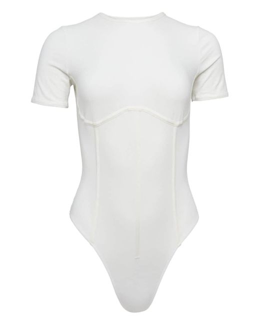 Body modello T-shirt di Fleur du Mal in White