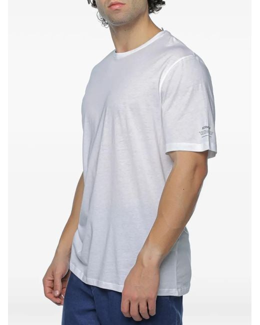 Ecoalf White Truca T-Shirt for men