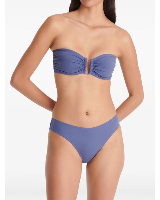Eres Blue Coulisses Bikini Bottom
