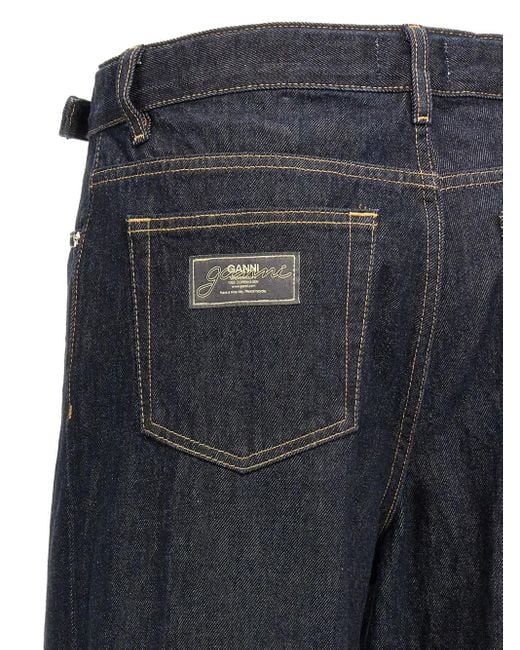 Vaqueros Izey Ganni de color Blue