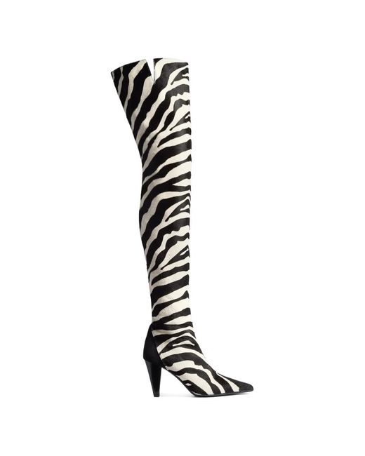 Khaite Black Harvey Over-The-Knee High Boots