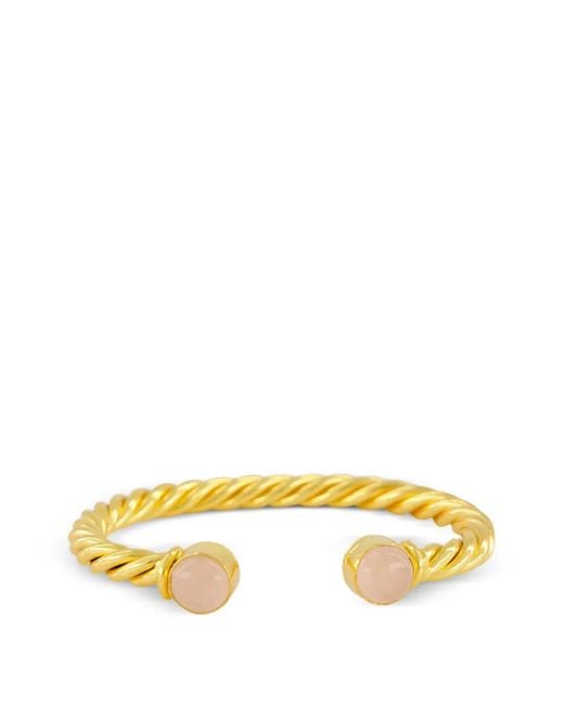Sylvia Toledano Metallic Eros Twisted Bracelet