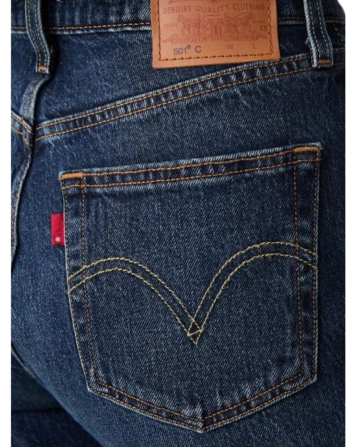 Vaqueros Rectos 501 Curve Levi's de color Blue