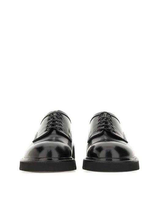 Derby Stringate di Premiata in Black