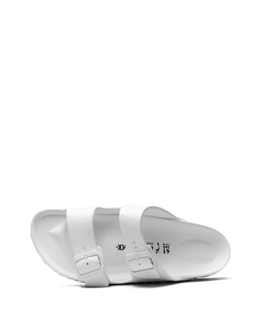 Birkenstock White Arizona Eva Sandals