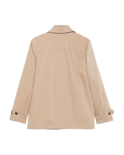 Fay Natural Double-Layer Welt-Pocket Jacket for men