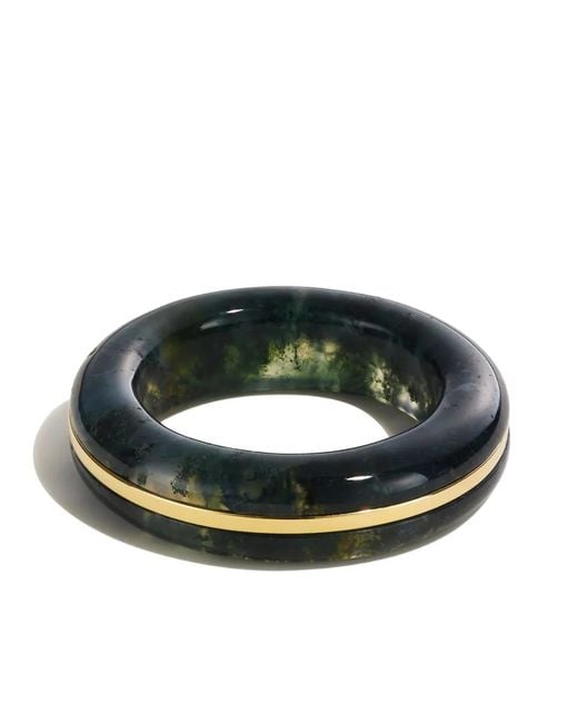 BY PARIAH Green 14Ct Agate Ring