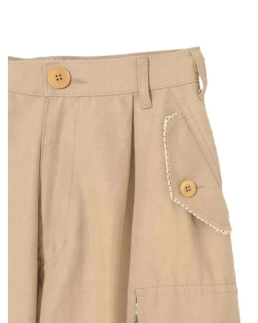 Undercover Natural Multi-Pocket Cargo Pants