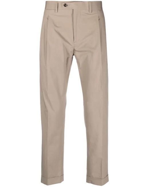 Dell'Oglio Natural Robert Tapered-Leg Chinos for men