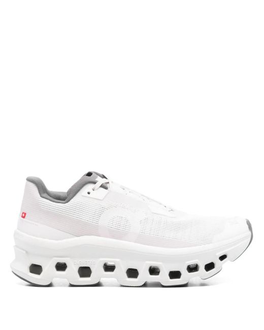 On Shoes White Cloudmster Void Sneakers