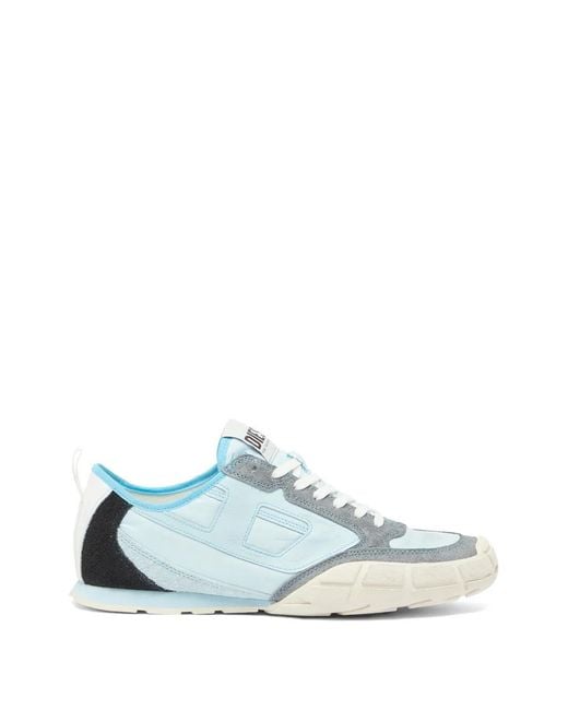 DIESEL Blue S-Pagodha Low Sneakers for men