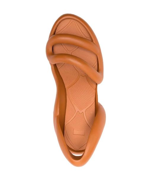 Camper Orange 80Mm Kobarah Slingback Sandals
