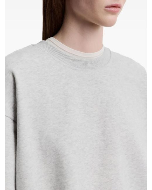 12 STOREEZ Gray Terry Sweatshirt
