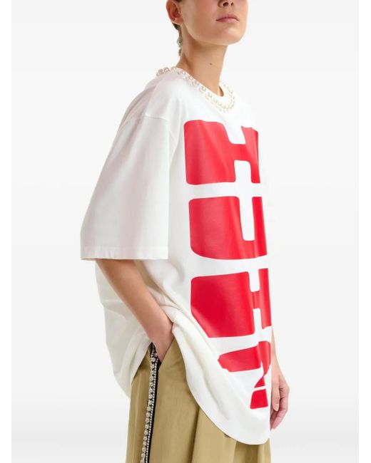 Essentiel Antwerp Ipop Tシャツ Red
