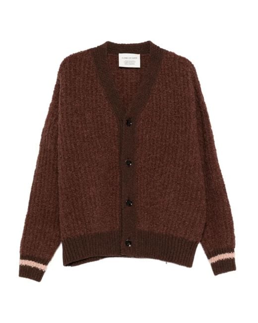 A Kind Of Guise Khuder Cardigan in Brown für Herren