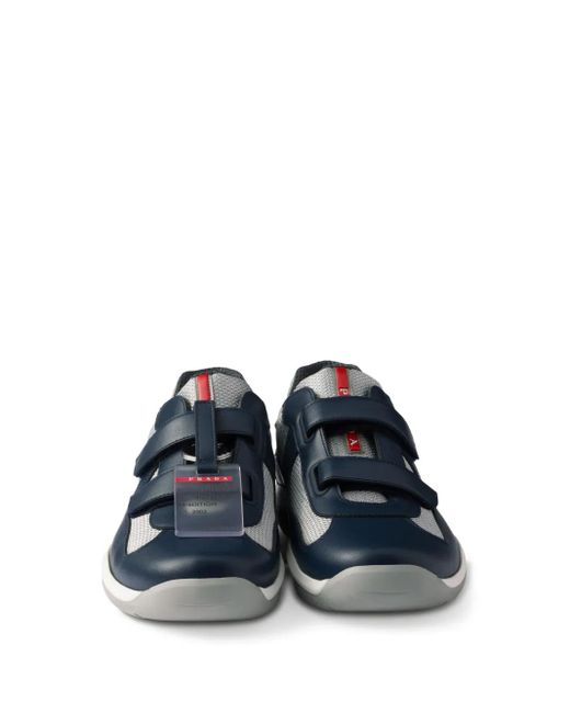 メンズ Prada アメリカズカップ スニーカー Blue