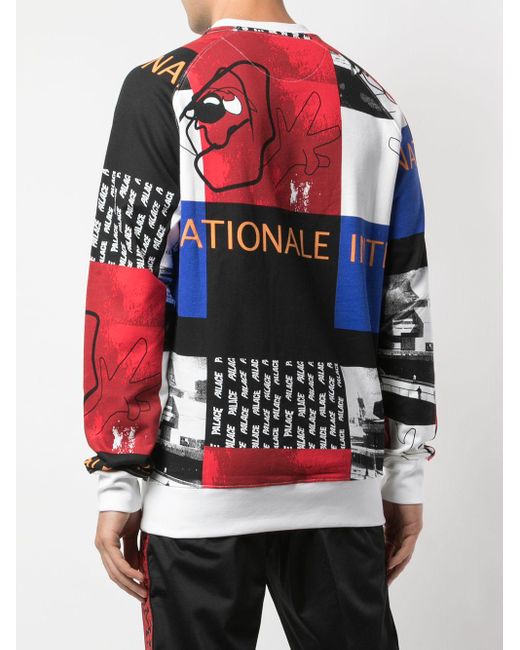 palace multicolor sweater
