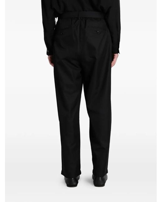 Pantalones Con Cinturón Attachment de hombre de color Black