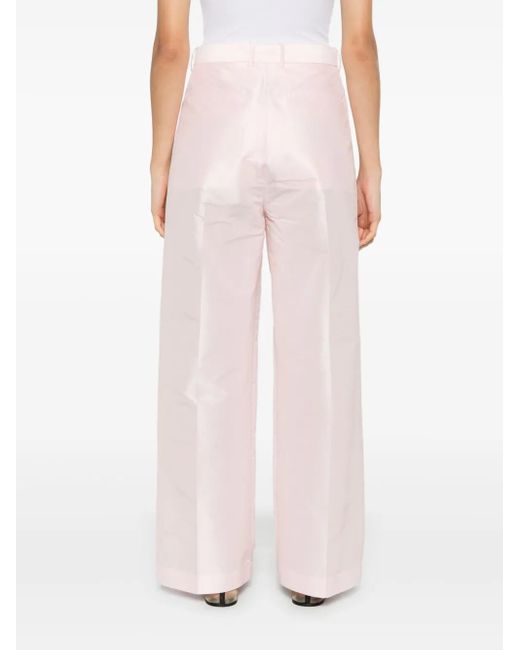 Viktor & Rolf Pink Straight-Leg Trousers