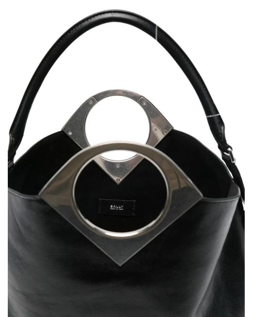 Bally Anni Moon ハンドバッグ Black
