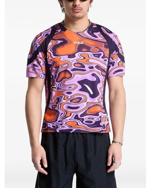 Nike Red Pull Projet F.R.O.G. T-Shirt Liquify À Col Rond for men