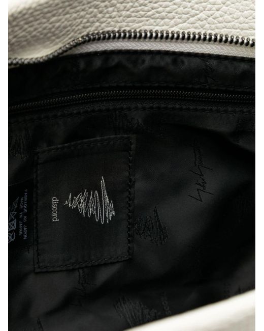 Yohji Yamamoto White Leather Belt Bag