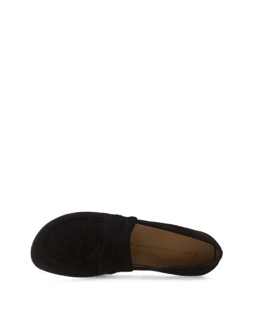 Be Lenka Black Tassel-Detail Loafers