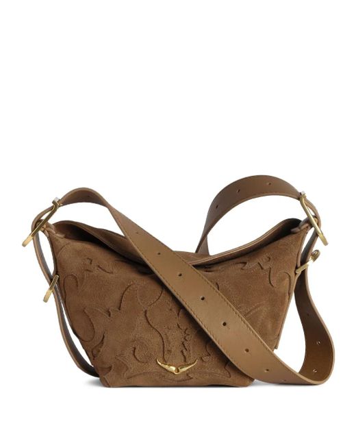 Borsa A Spalla Baby Jane di Zadig & Voltaire in Brown