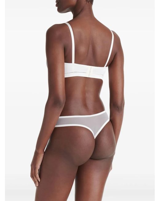 Eres White Splendide Tanga Briefs