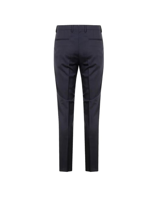 Boglioli Blue Blazer En Laine À Design Plissé for men